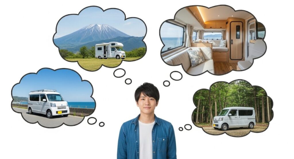 N van キャンピングカー購入前の理想と計画