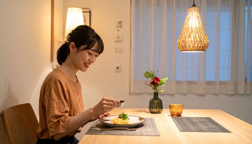 1人で食べるご飯を豊かにするコツ