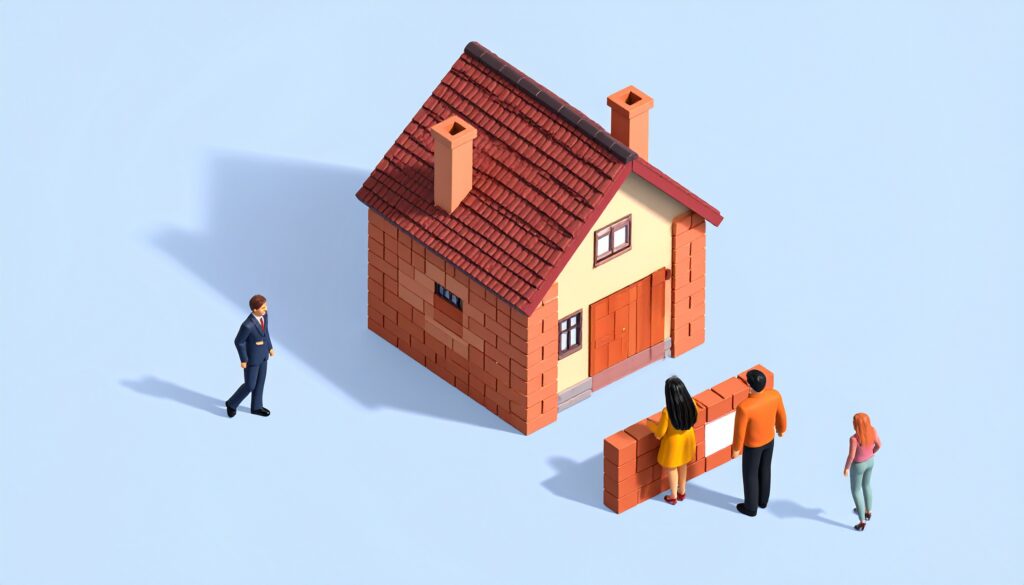 既存の大手不動産会社が抱える囲い込みという真のリスク。図解