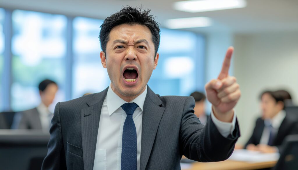 職場で攻撃的な人の特徴と共通する心理状態。見出し画像